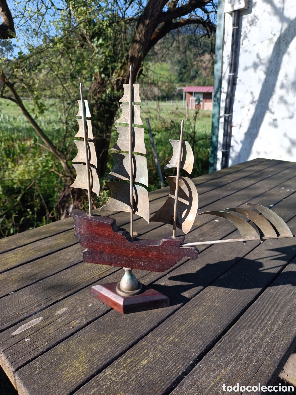 Vintage: PARA RESTAURAR BARCO EN MADERA Y LAT&Oacute;N. - Foto 12