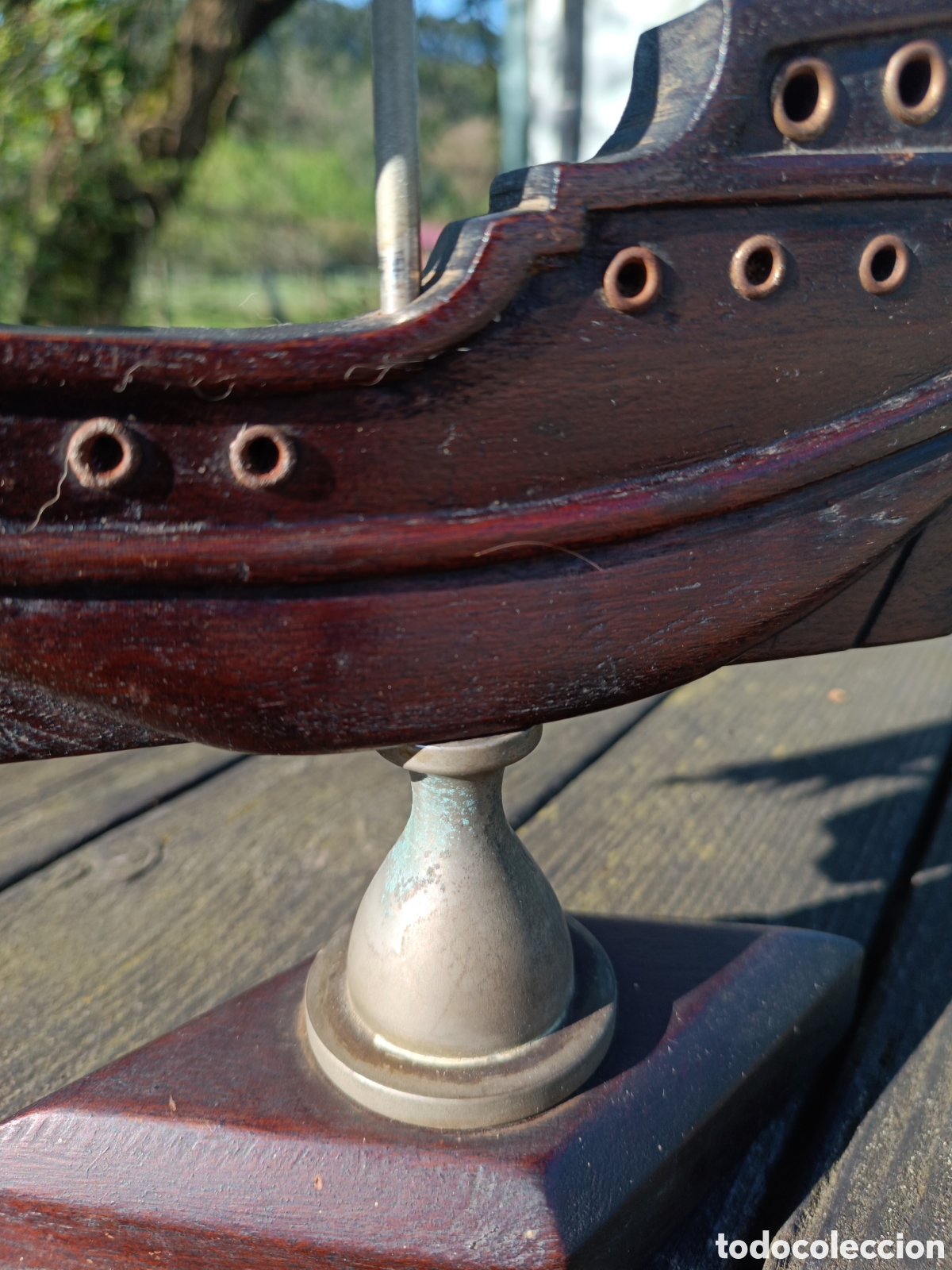 Vintage: PARA RESTAURAR BARCO EN MADERA Y LAT&Oacute;N. - Foto 15