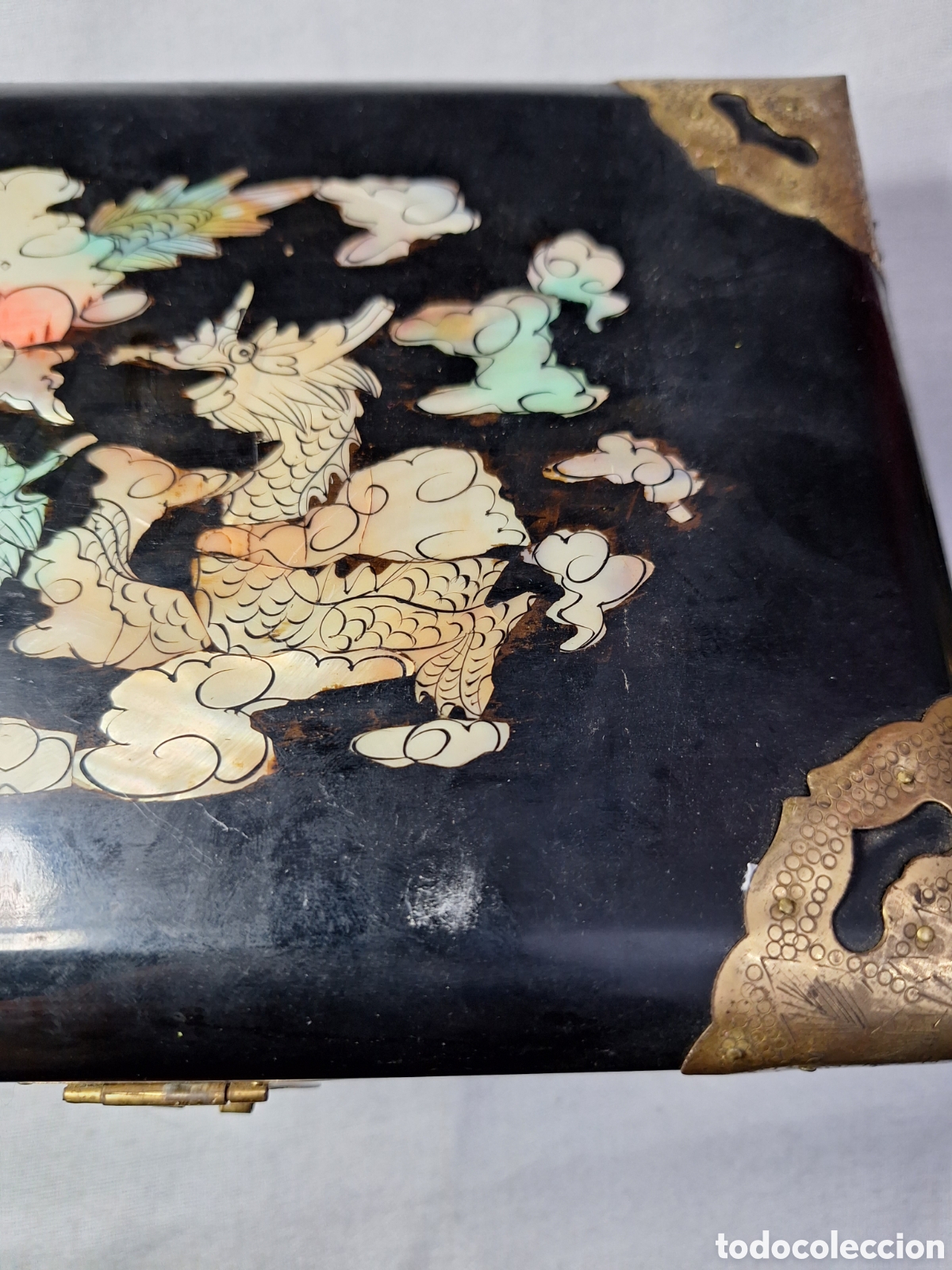 Vintage: Precioso joyero oriental - Foto 2