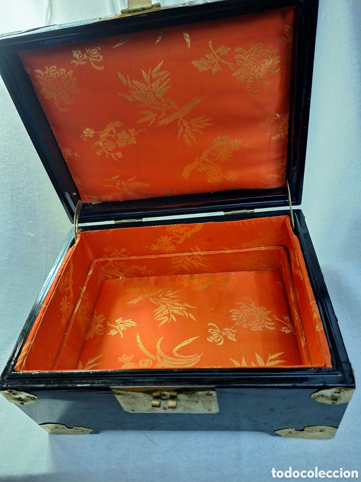 Vintage: Precioso joyero oriental - Foto 6