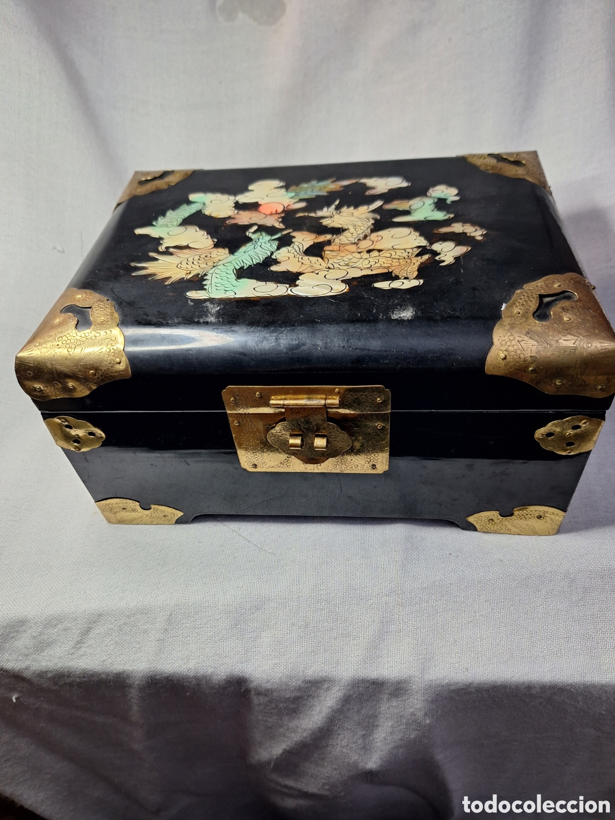 Vintage: Precioso joyero oriental - Foto 1