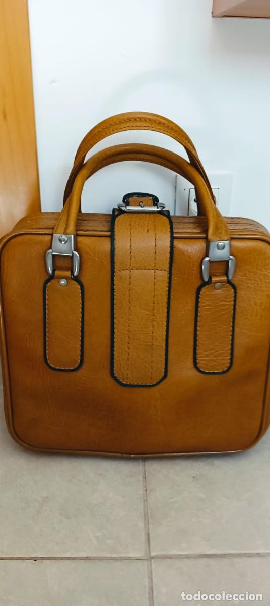 Vintage: Maleta de piel vintage - Foto 2