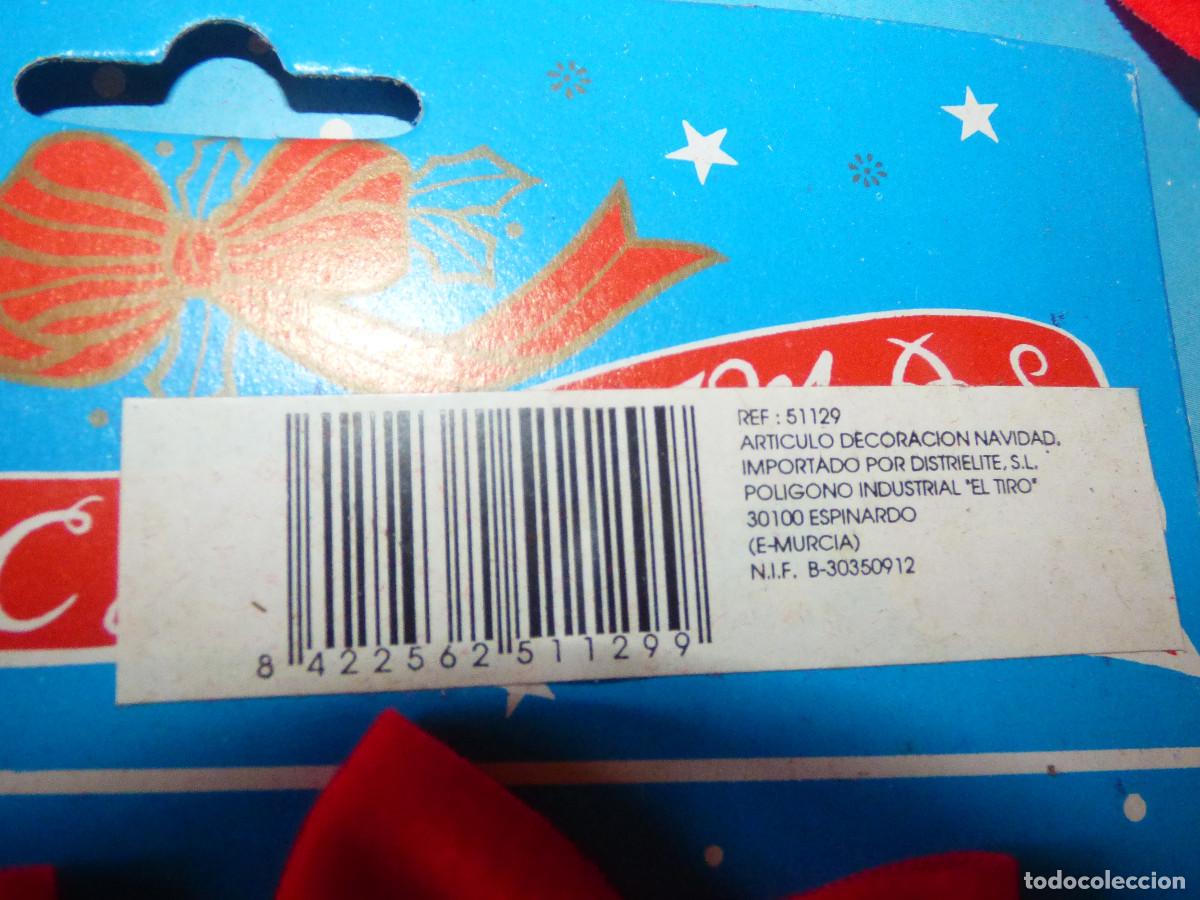 Vintage: Lazos de Navidad,vintage. - Foto 3