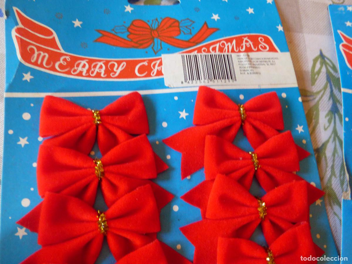 Vintage: Lazos de Navidad,vintage. - Foto 4
