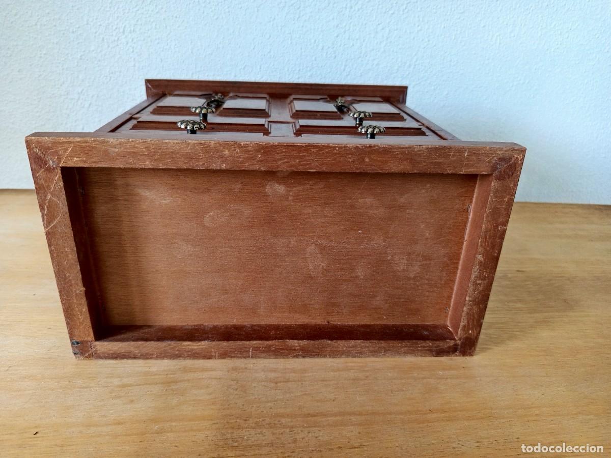 Vintage: joyero de madera mueble vintage - Foto 8