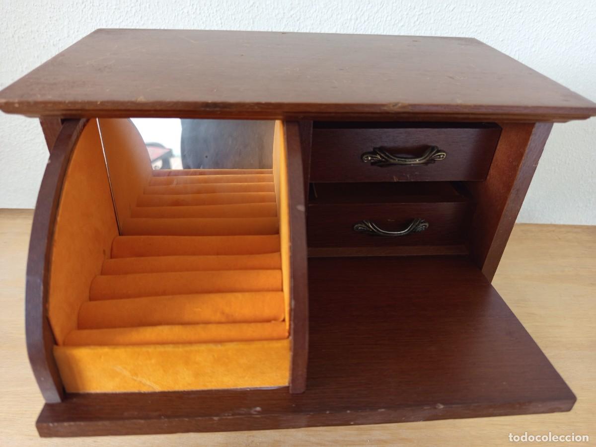 Vintage: joyero de madera mueble vintage - Foto 9