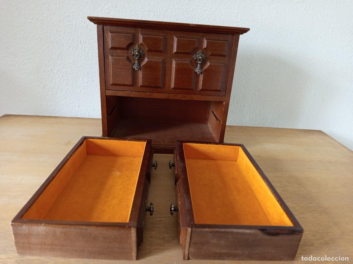 Vintage: joyero de madera mueble vintage - Foto 12