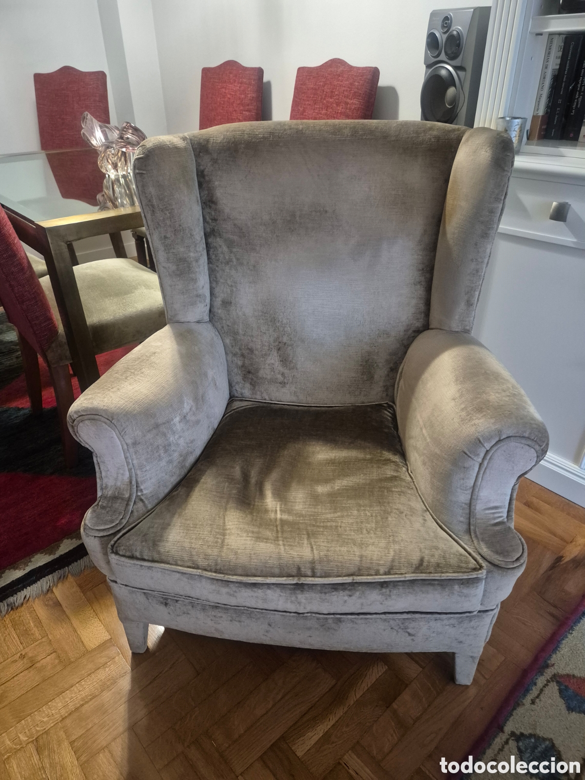 Vintage: Butaca, sillon orejero - Foto 2
