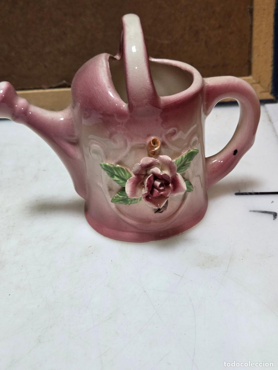 Vintage: regadera de ceramica vintage - Foto 1
