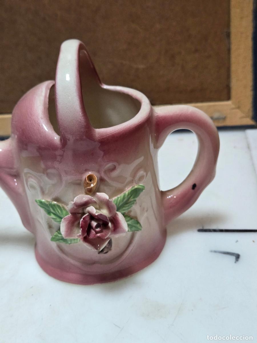 Vintage: regadera de ceramica vintage - Foto 2