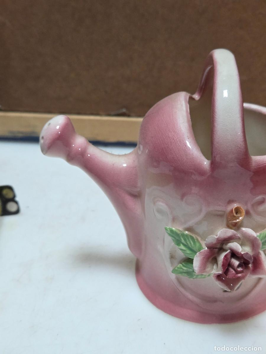 Vintage: regadera de ceramica vintage - Foto 3