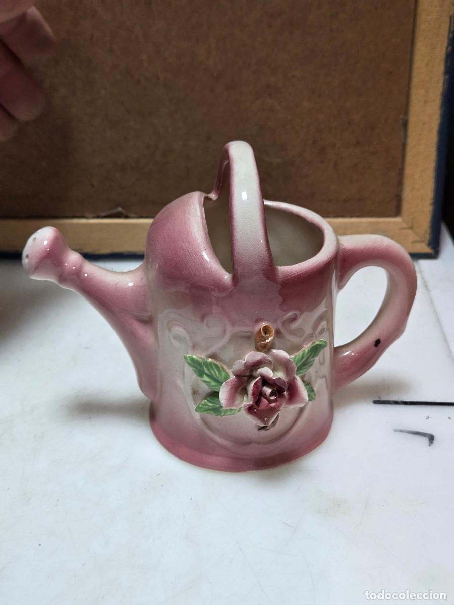 Vintage: regadera de ceramica vintage - Foto 4