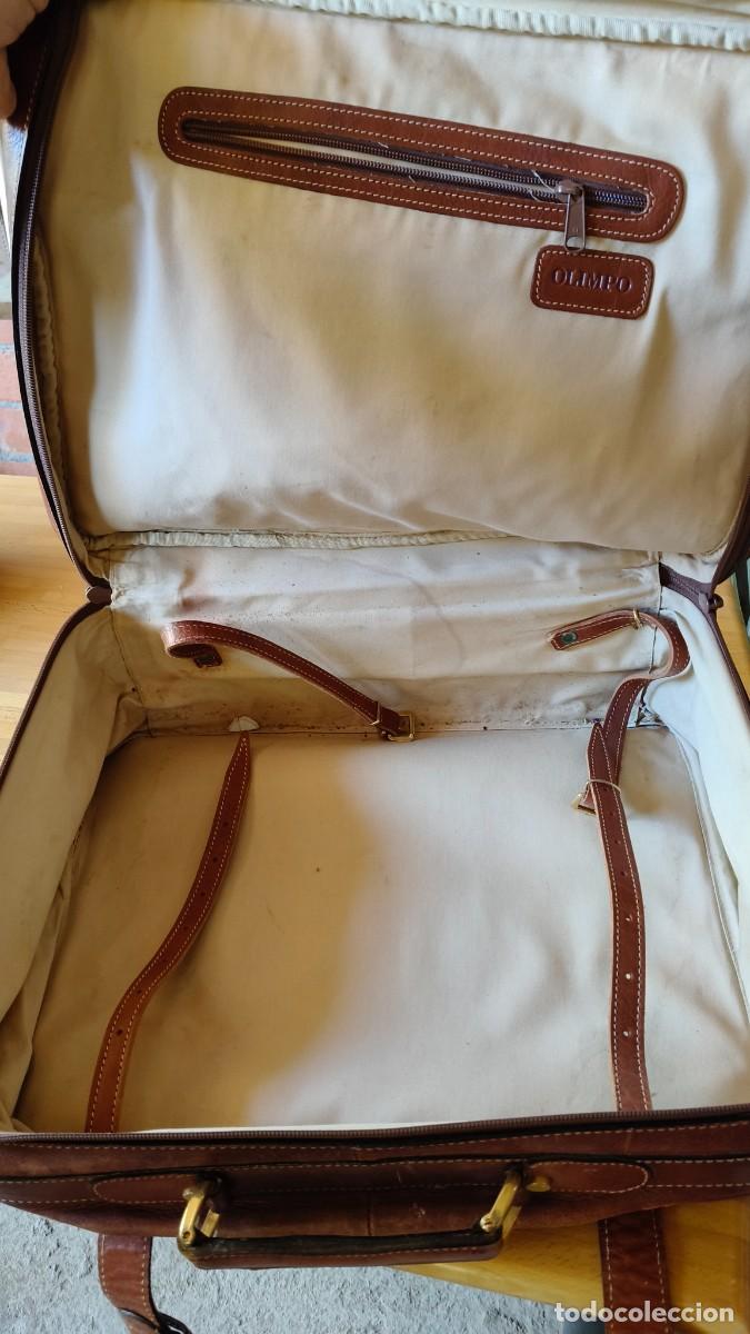 Vintage: Valise Vintage cuir 1968 - Foto 6