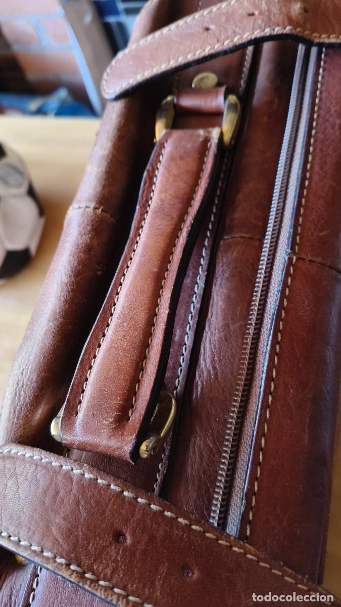 Vintage: Valise Vintage cuir 1968 - Foto 7