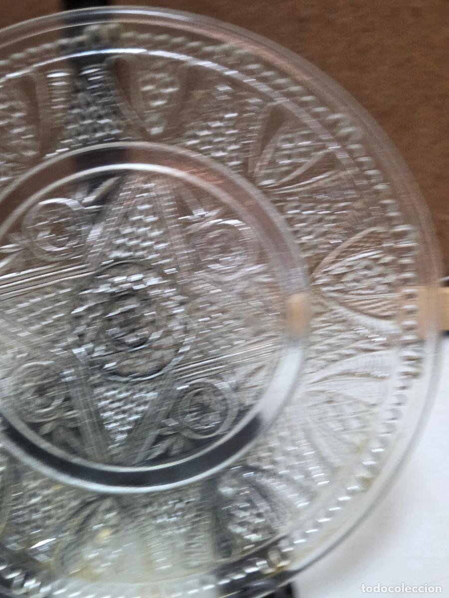 Vintage: plato de cristal vintage - Foto 3