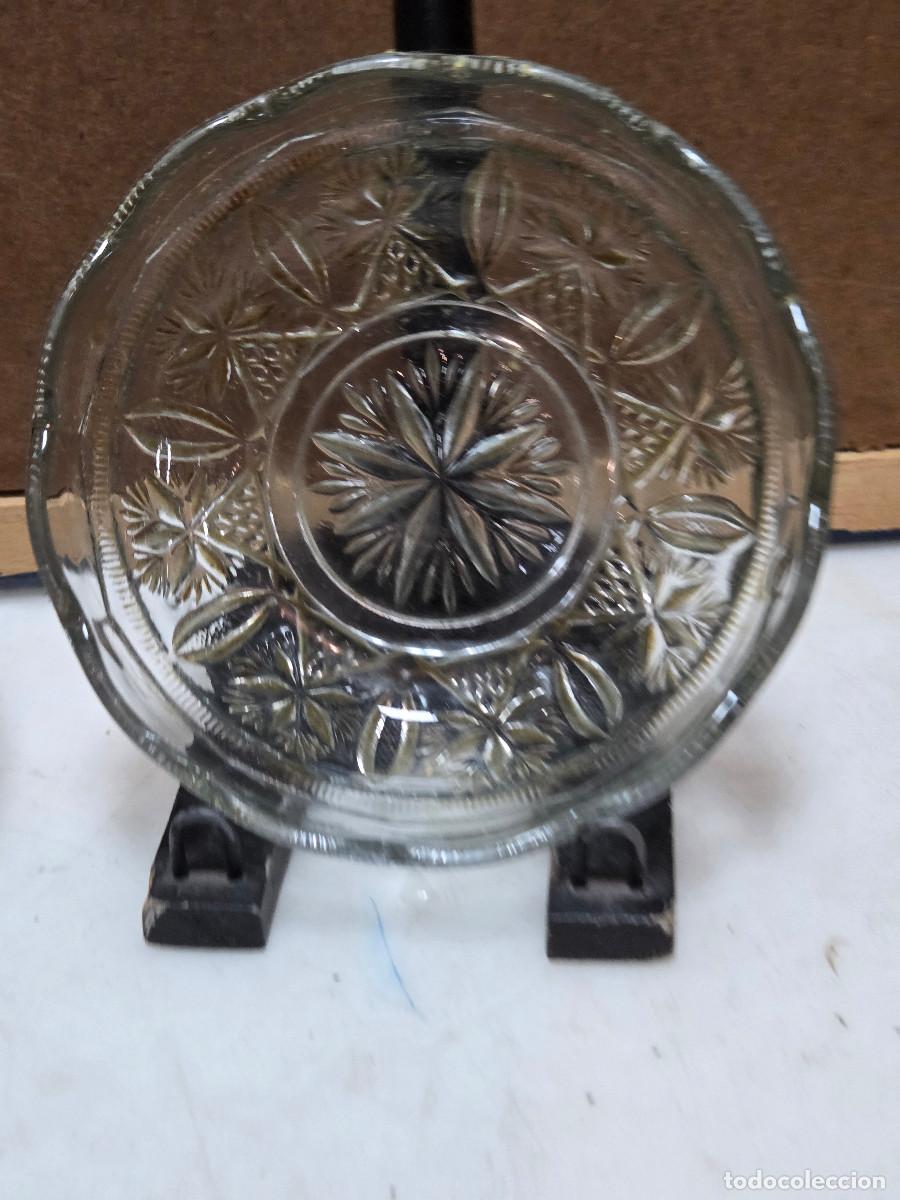 Vintage: cuenco de cristal vintage - Foto 1