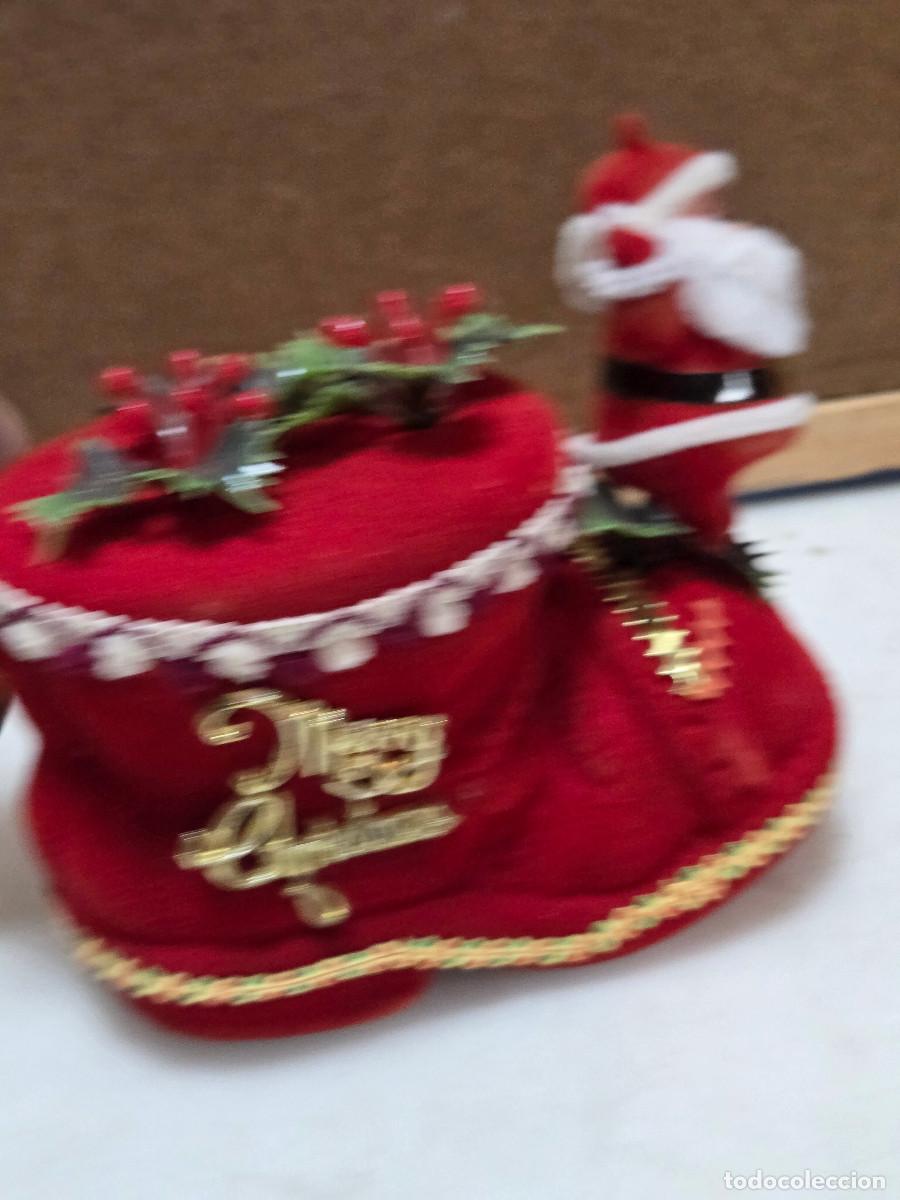 Vintage: figura de navidad papa noel - Foto 3