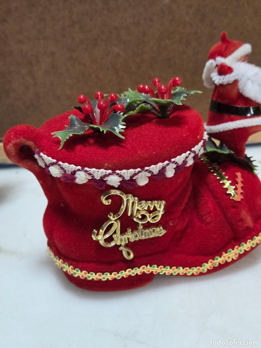 Vintage: figura de navidad papa noel - Foto 4