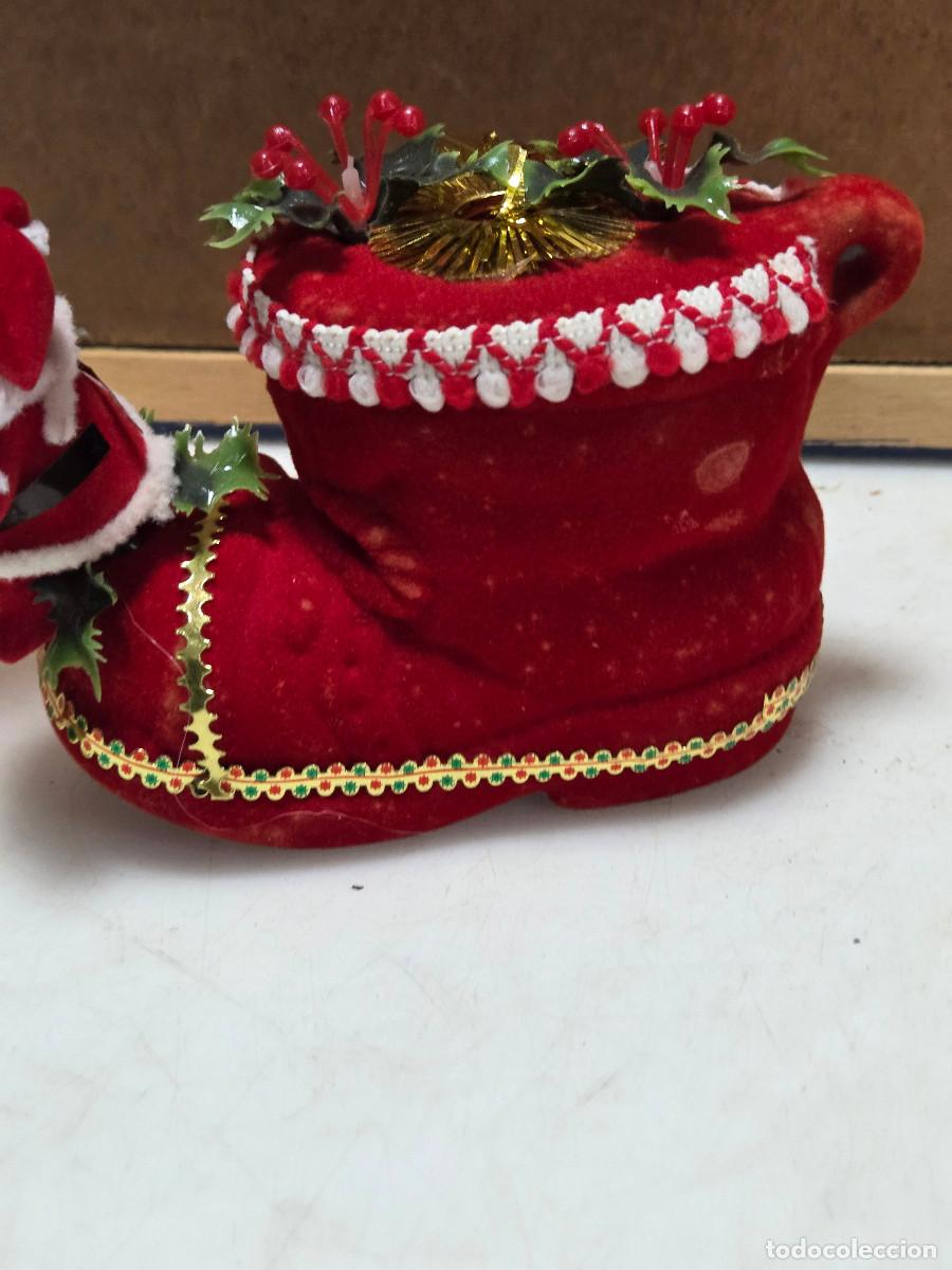 Vintage: figura de navidad papa noel - Foto 5