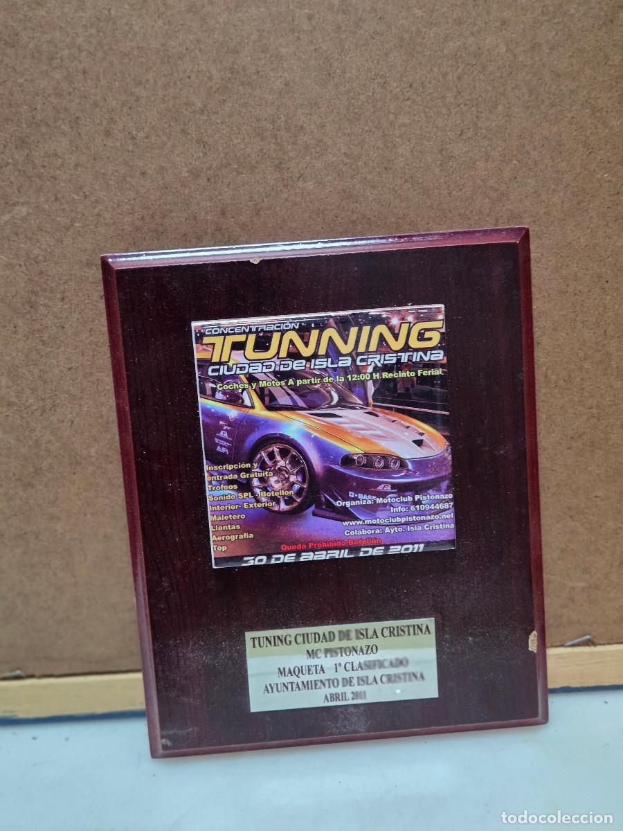 Vintage: trofeo de carrera de coches - Foto 1
