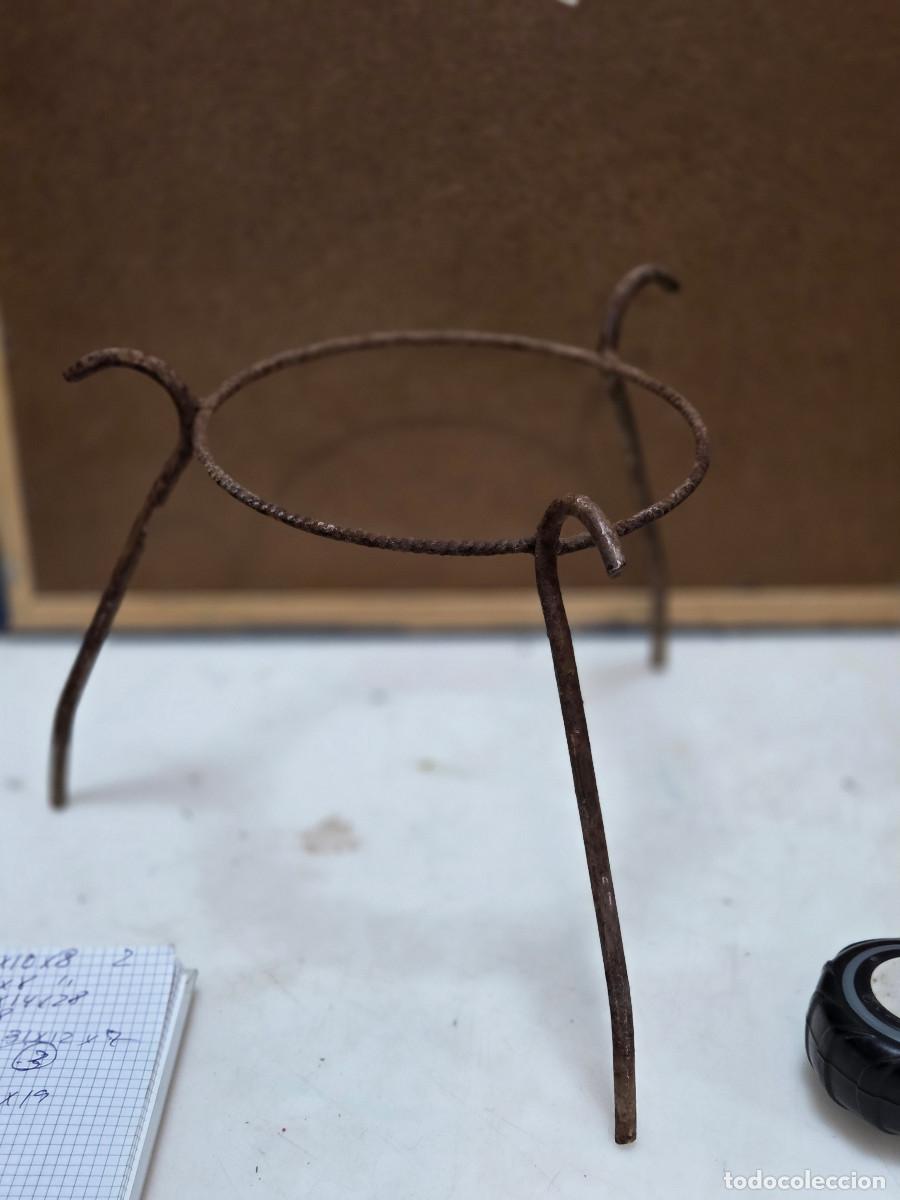 Vintage: macetero de hierro de suelo - Foto 1
