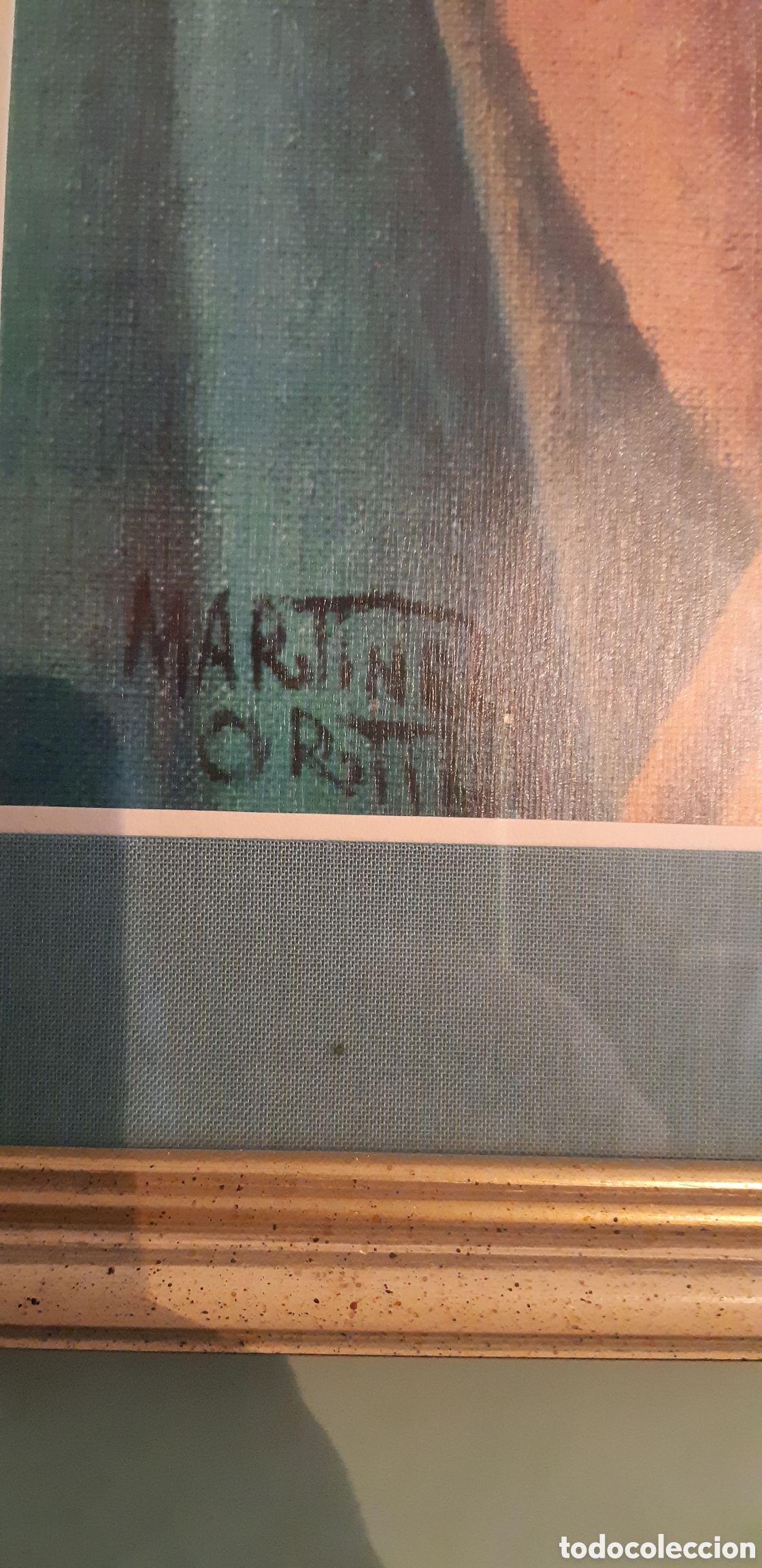 Vintage: L&aacute;mina enmarcada de Martinez Ortiz - Foto 2