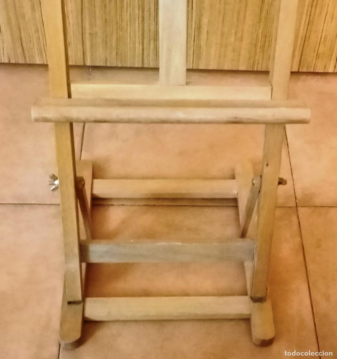 Vintage: Caballete de madera para pintar - Foto 2