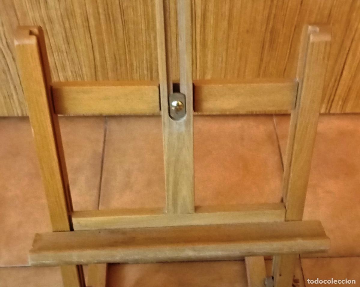 Vintage: Caballete de madera para pintar - Foto 3