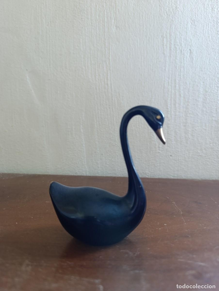 Vintage: Precioso cisne de cobre - Foto 2