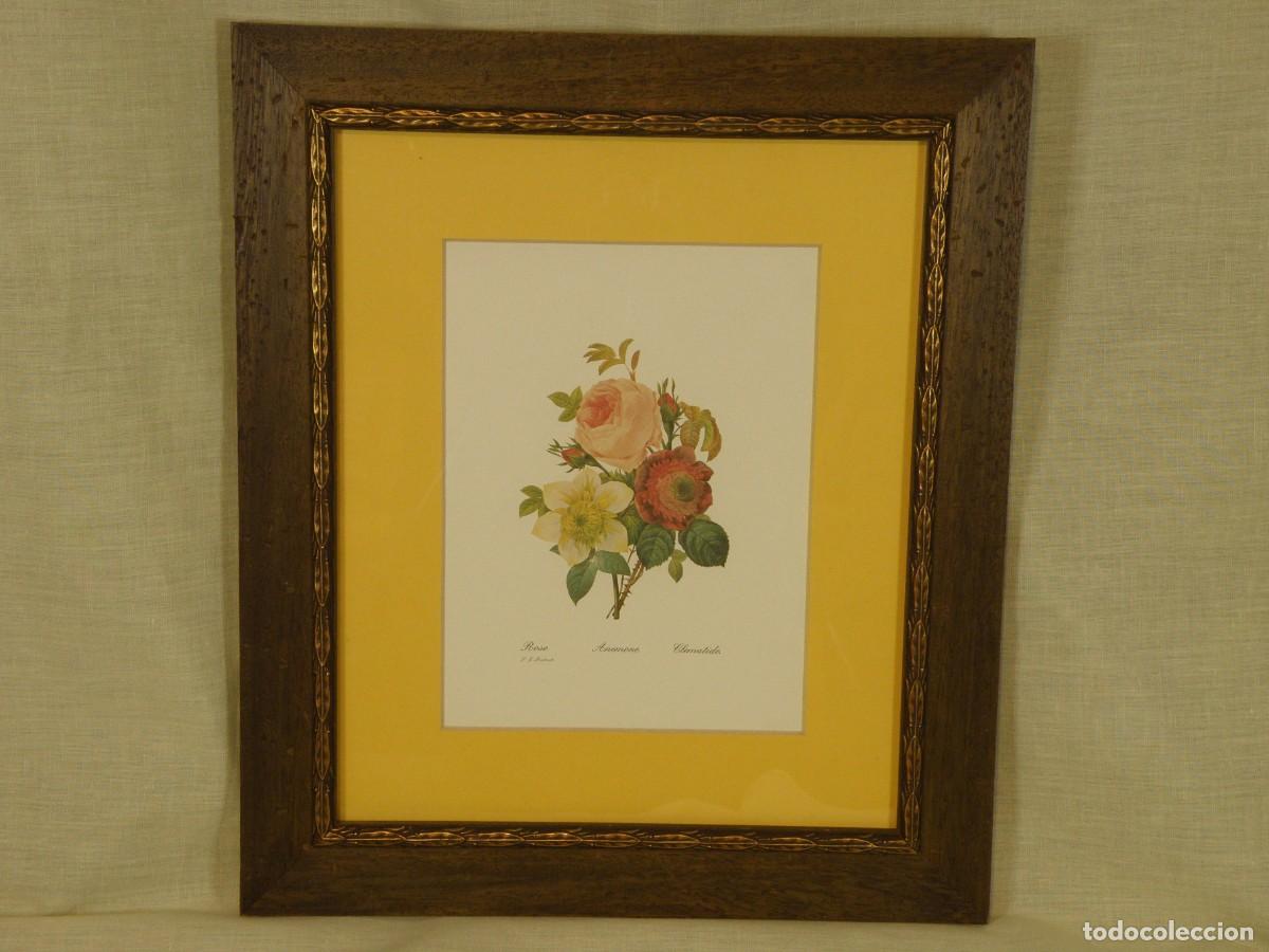 Vintage: Pareja de bodegones florales. - Foto 1