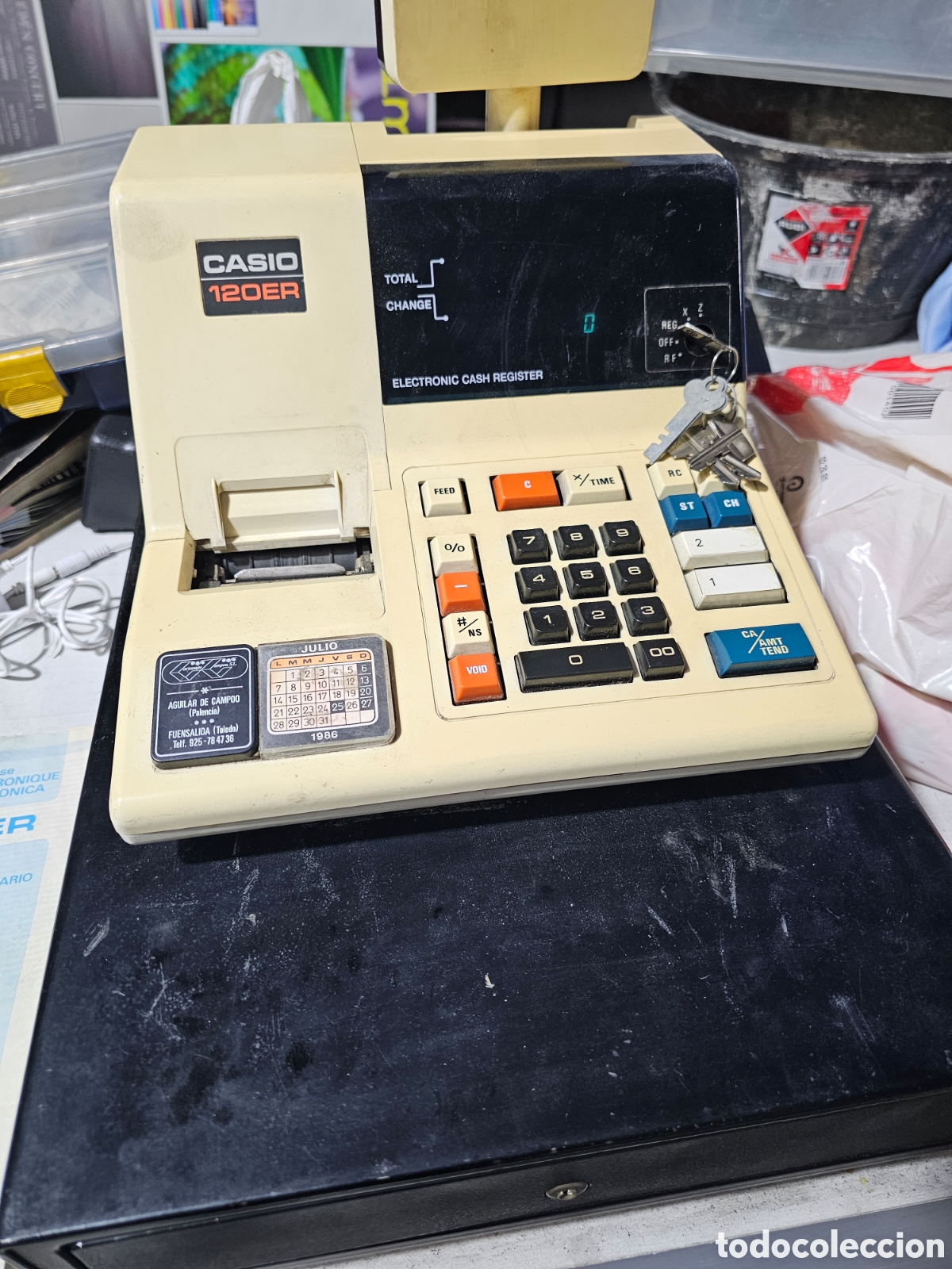 Vintage: caja registradora casio - Foto 1
