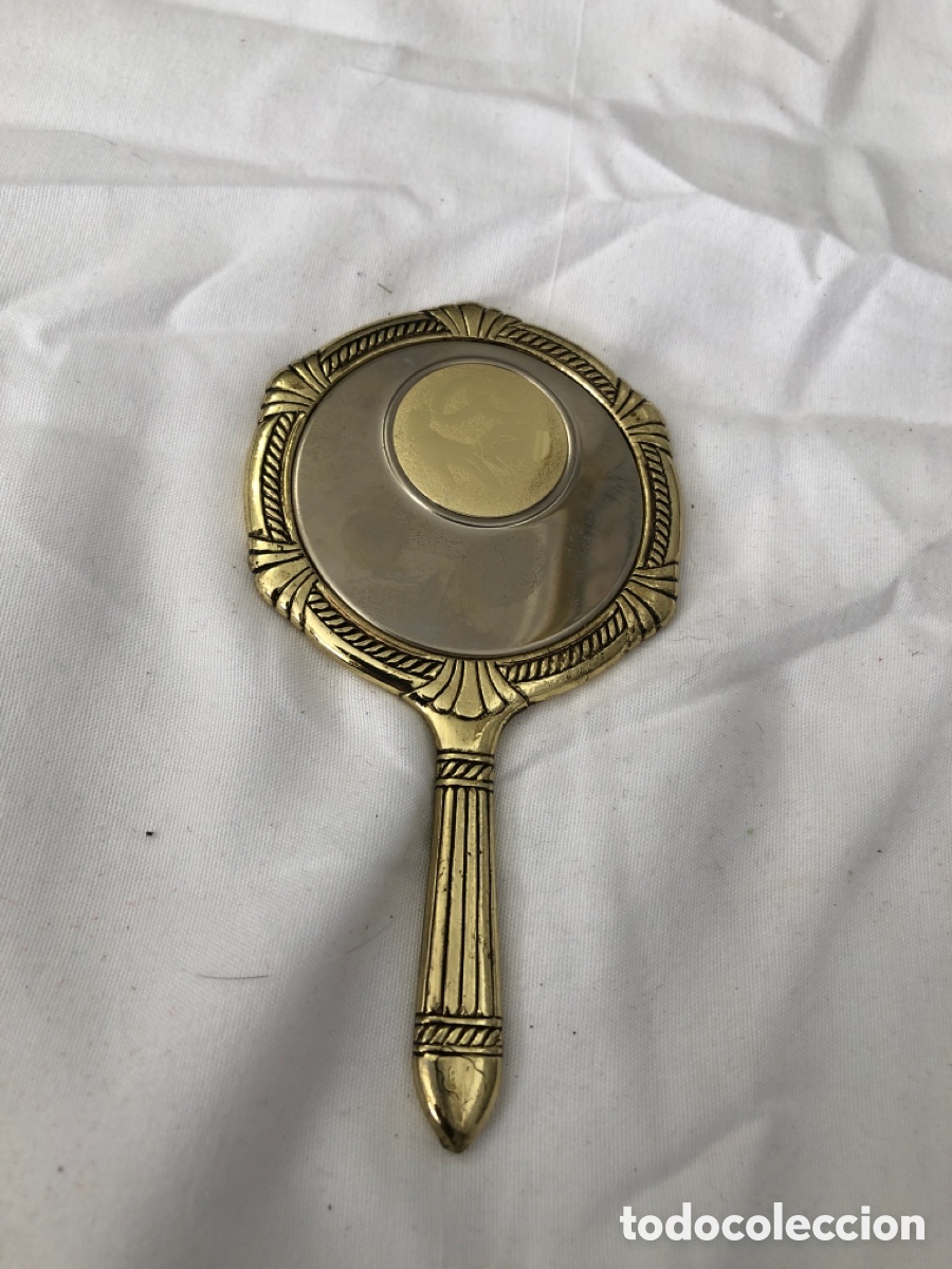 Vintage: Espejo de mano estilo antiguo - Foto 2