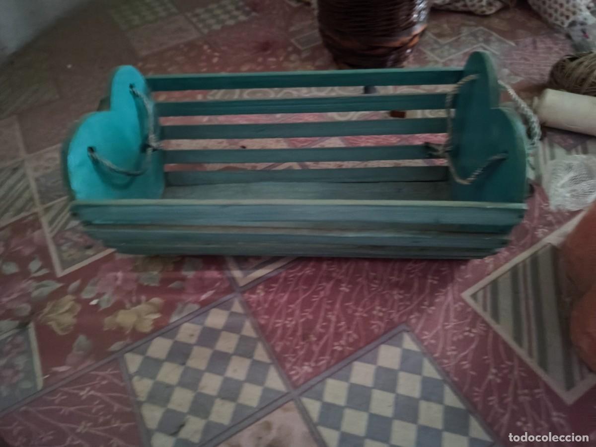 Vintage: BONITO SERVILLETERO DE MADERA. - Foto 2