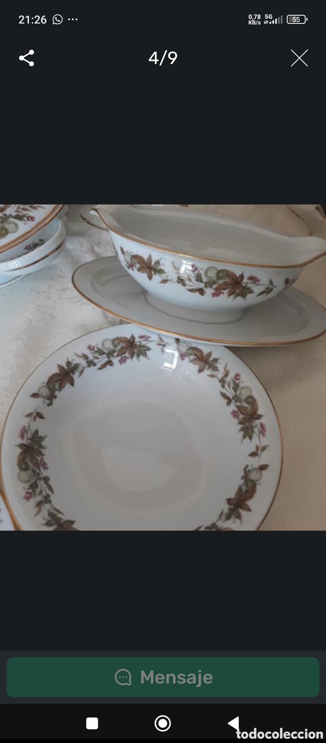 Vintage: Vajilla completa de porcelana - Foto 3