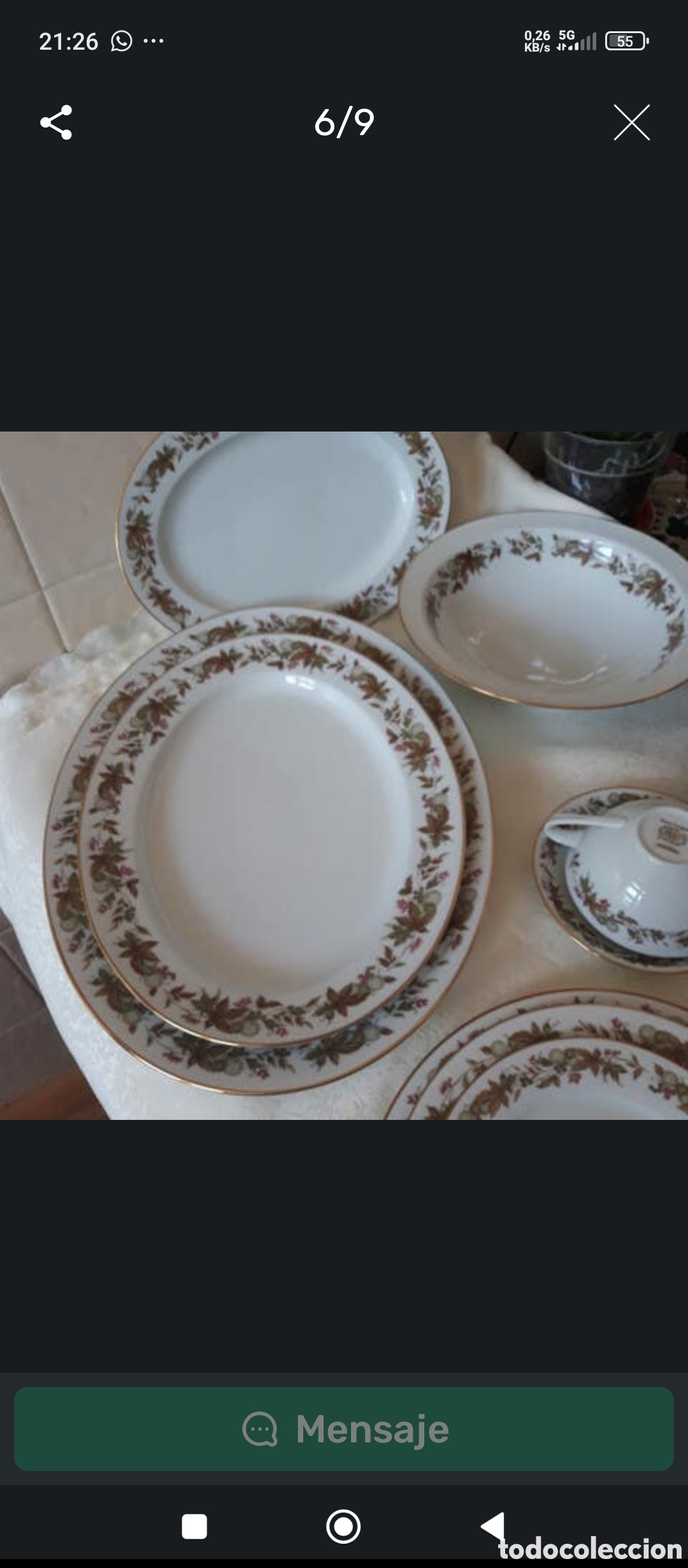 Vintage: Vajilla completa de porcelana - Foto 9