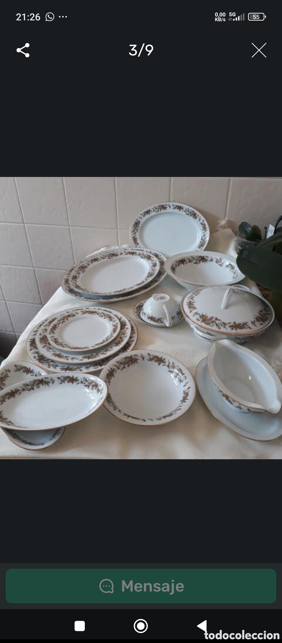 Vintage: Vajilla completa de porcelana - Foto 10