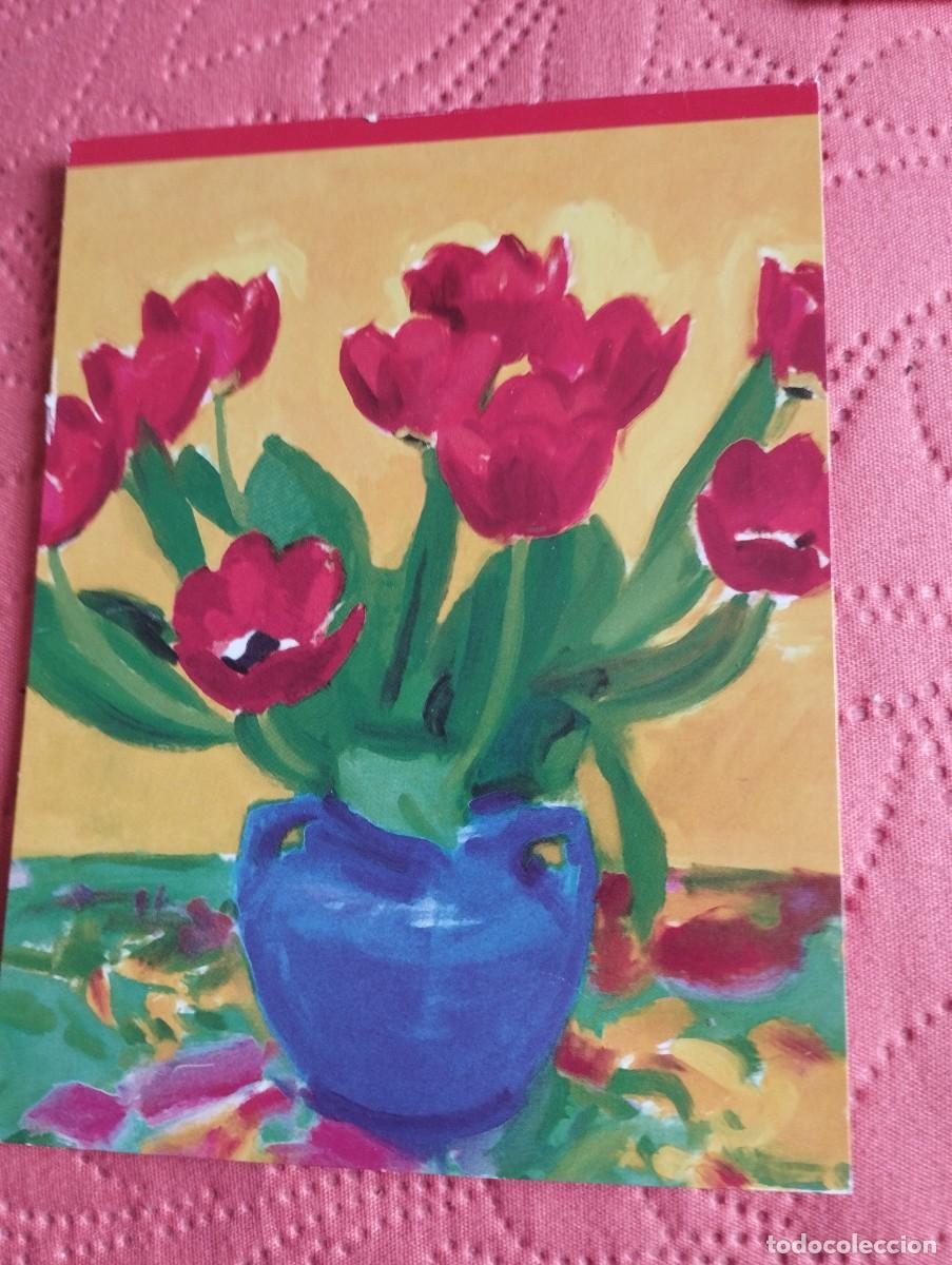 Vintage: Tarjeta de felicitaci&oacute;n de la caja roja de Nestle, nueva