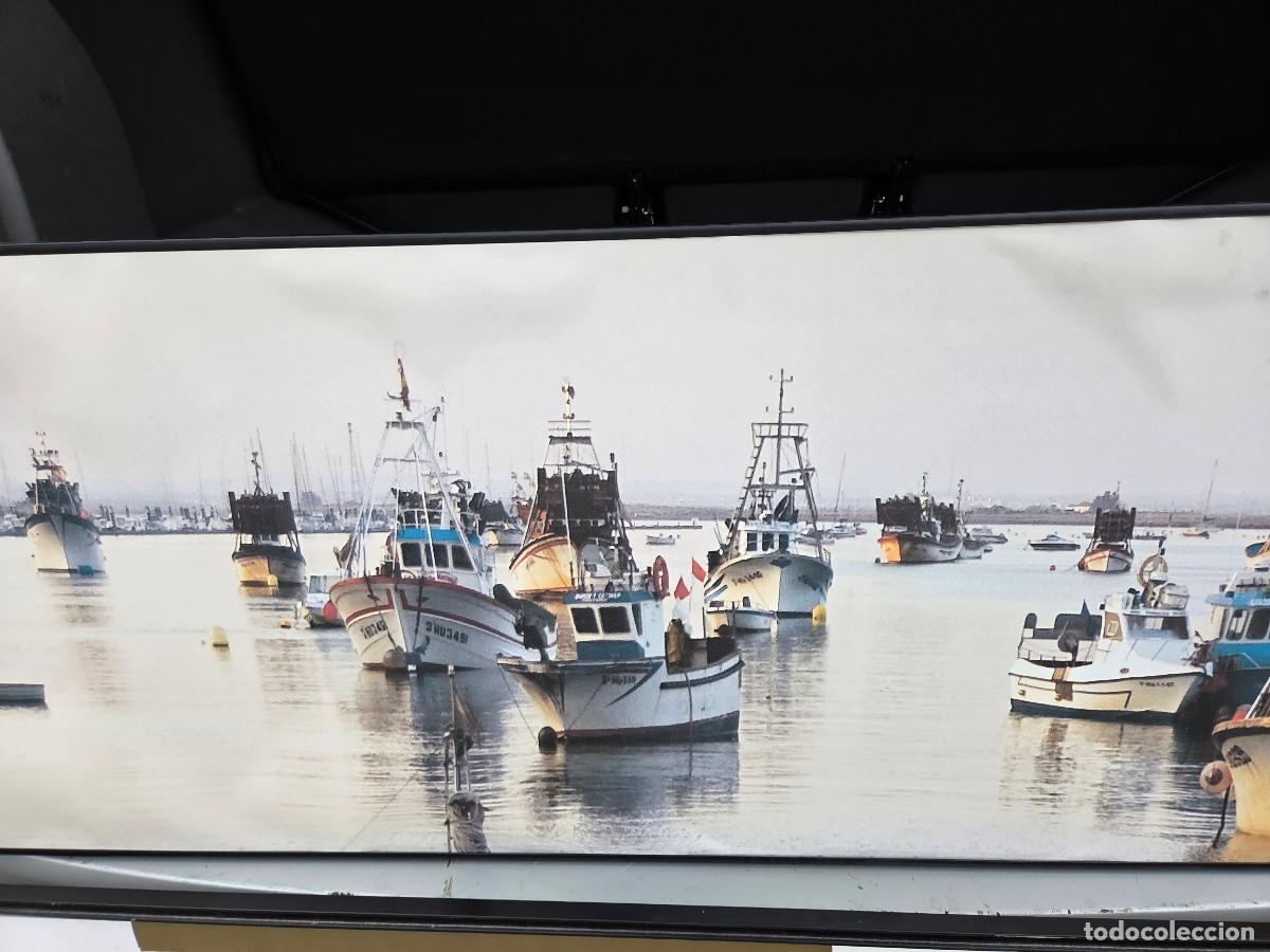 Vintage: cuadro con barcos de puntumbria - Foto 4