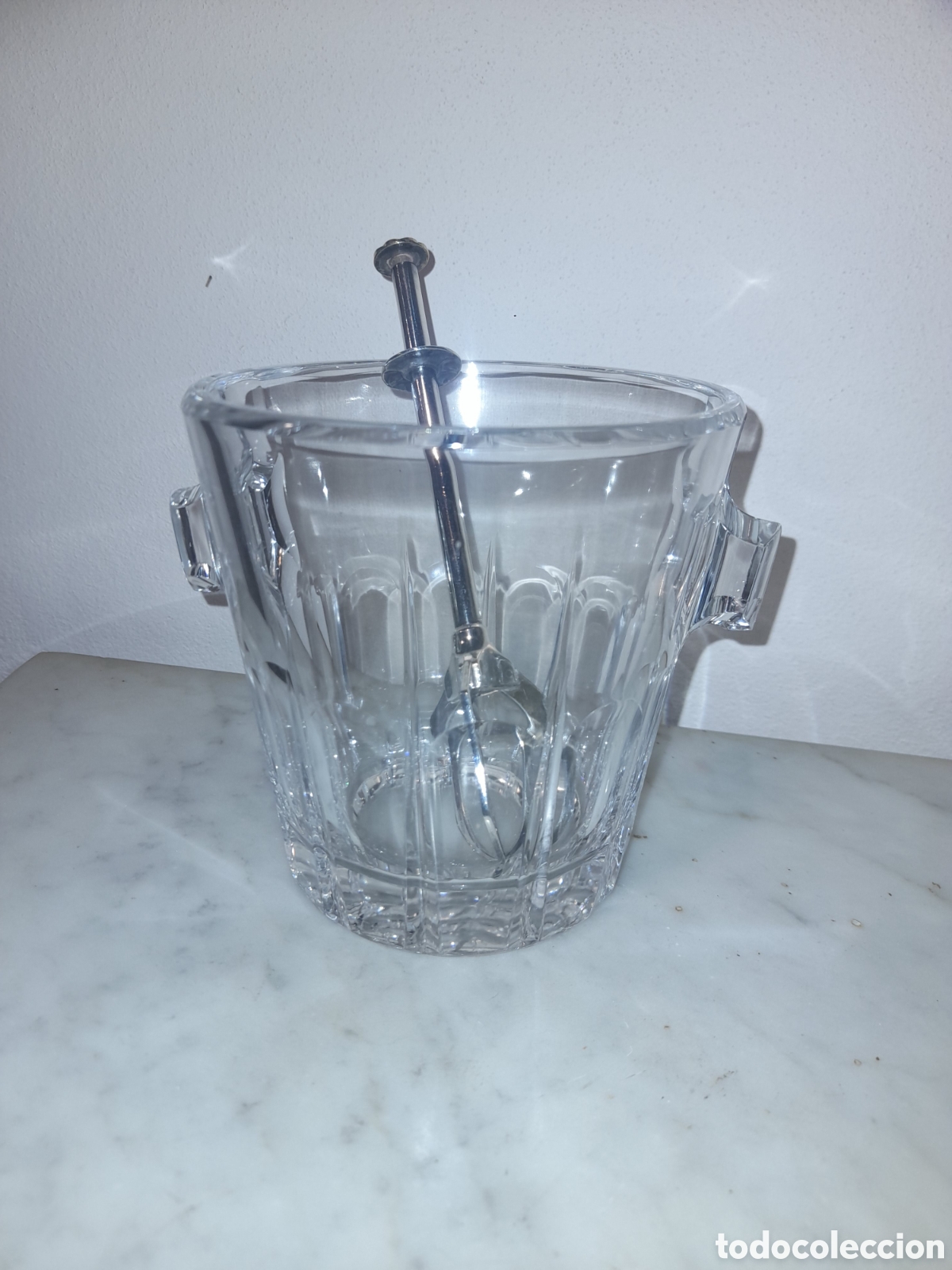 Vintage: Cubitera de hielo Val St. Lambert