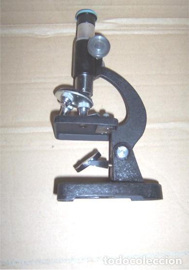 Vintage: MICROSCOPIO ESCOLAR 100X 300X 500X VINTAGE RETRO