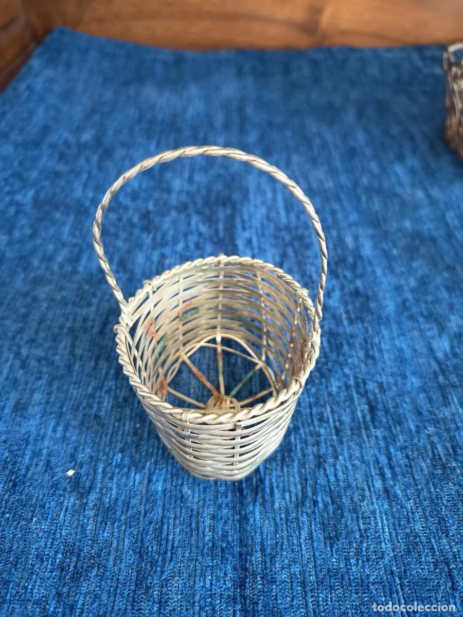 Vintage: Conjunto de 3 cestitas - Foto 9