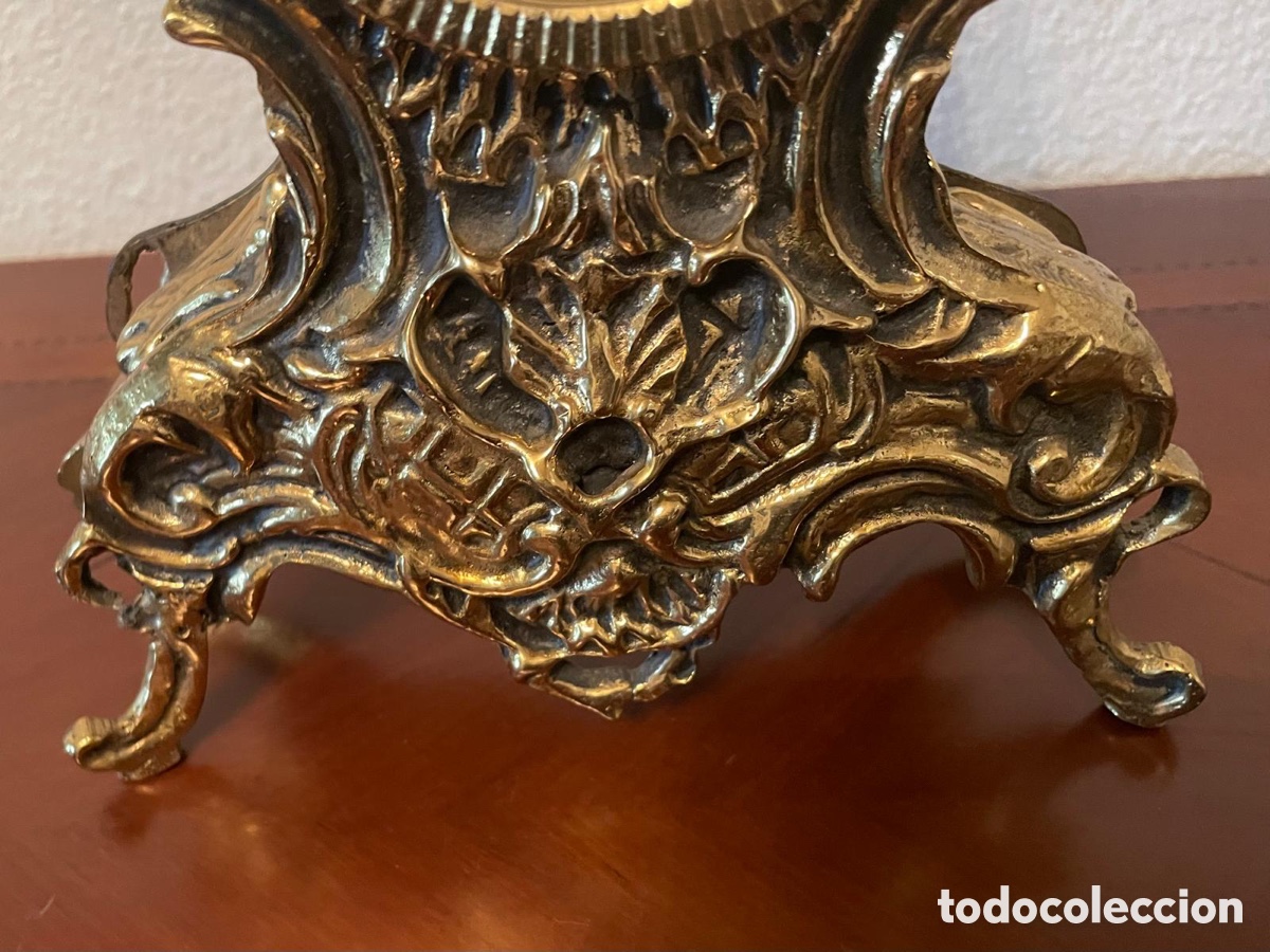 Vintage: Reloj vintage de bronce - Foto 8
