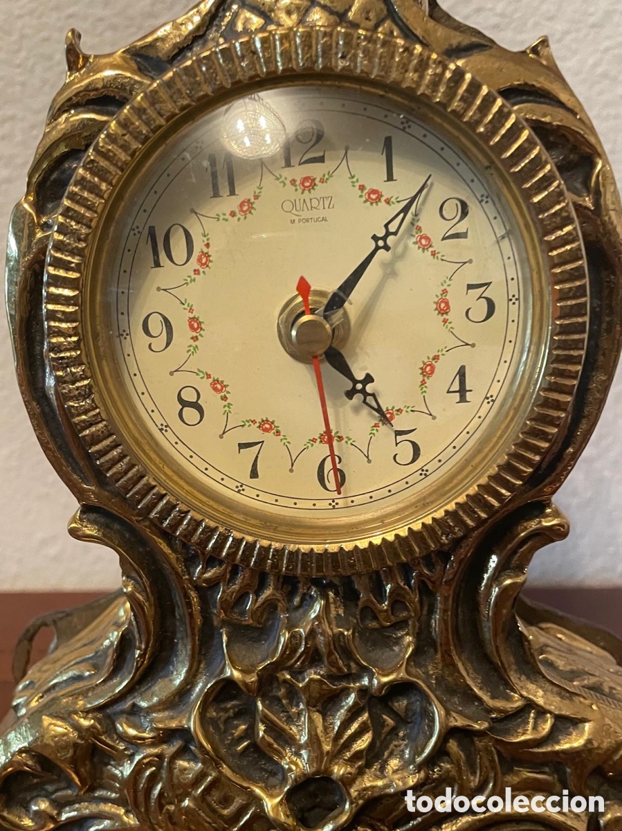Vintage: Reloj vintage de bronce - Foto 10