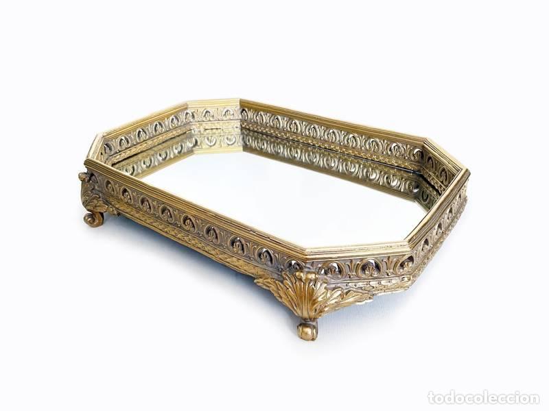 Vintage: Bandeja espelhada vintage - 40 cm (1467)