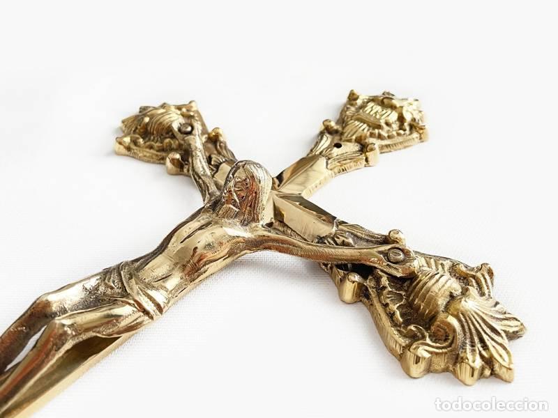 Vintage: Crucifixo de parede com Jesus Cristo (1458) - Foto 4