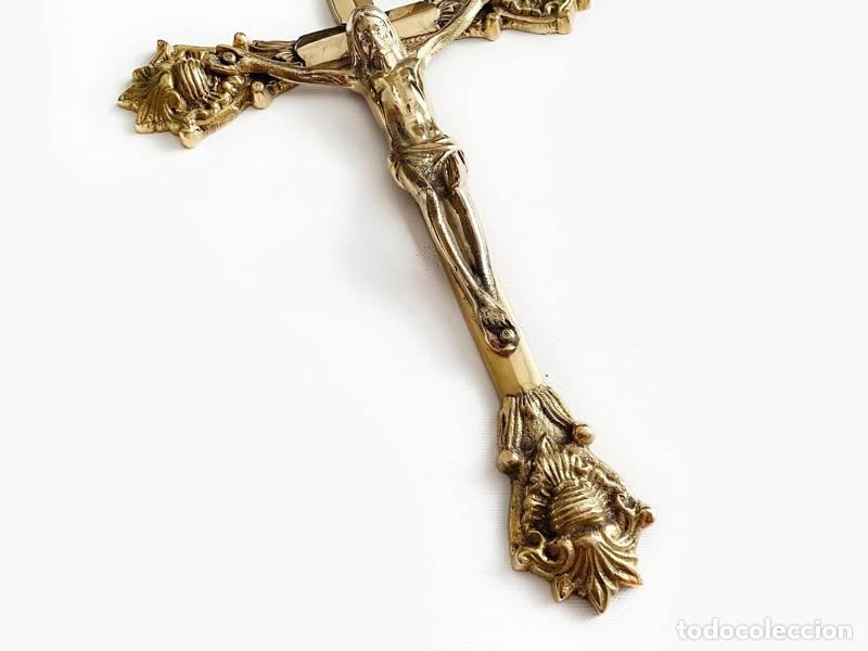Vintage: Crucifixo de parede com Jesus Cristo (1458) - Foto 5