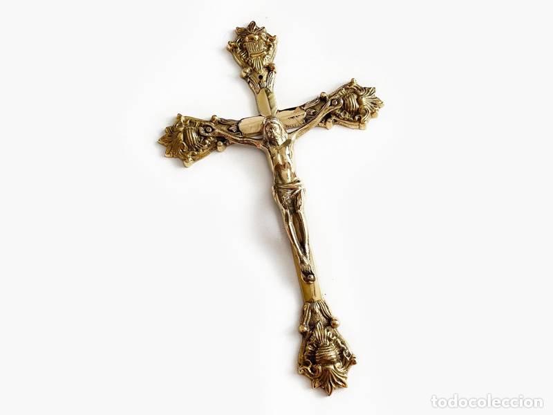 Vintage: Crucifixo de parede com Jesus Cristo (1458) - Foto 7