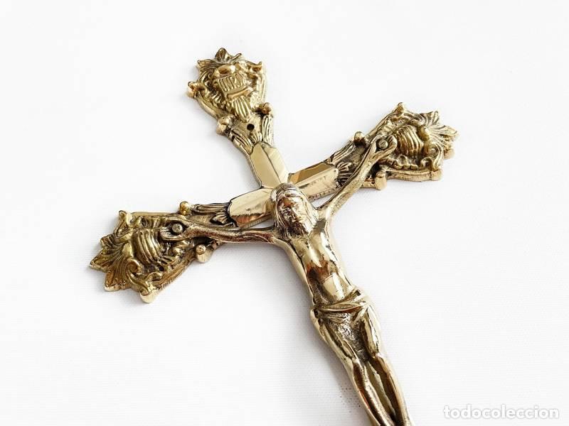 Vintage: Crucifixo de parede com Jesus Cristo (1458) - Foto 8