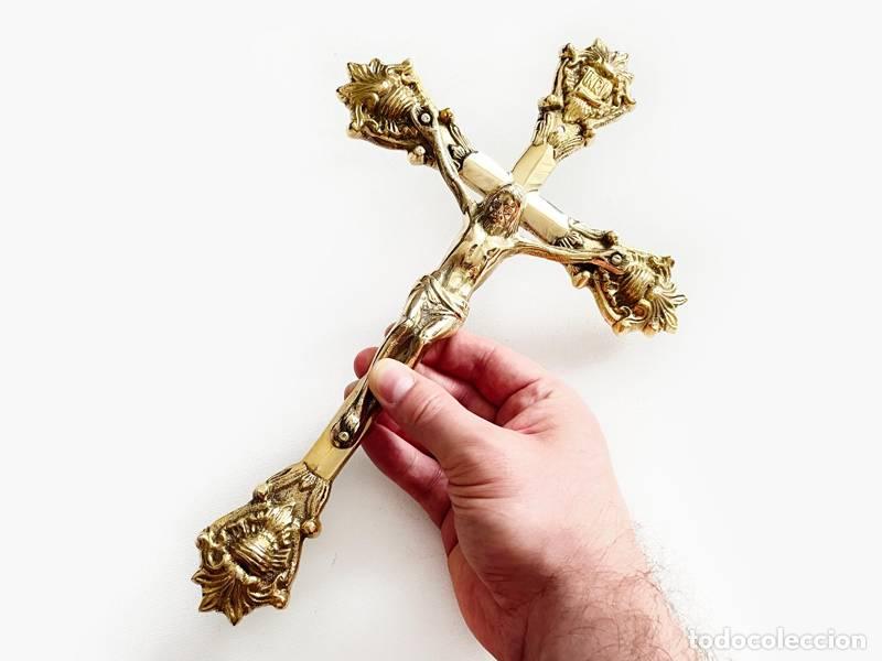 Vintage: Crucifixo de parede com Jesus Cristo (1458) - Foto 10