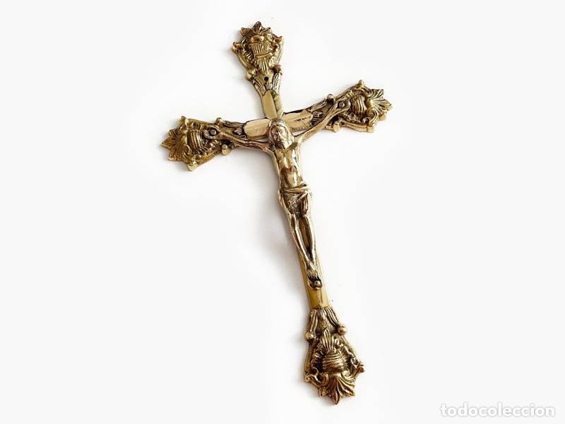 Vintage: Crucifixo de parede com Jesus Cristo (1458)